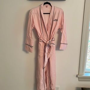 Agent Provocateur Bonnie Gown Cotton Waffle Robe one size